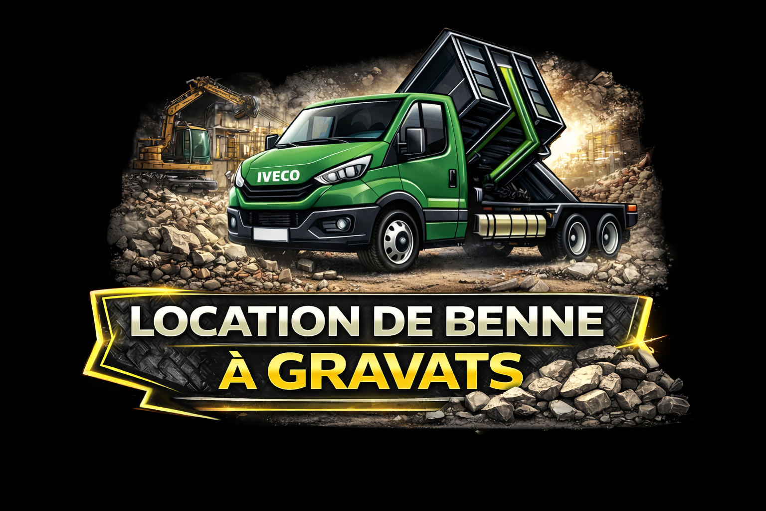 Location de benne à gravats